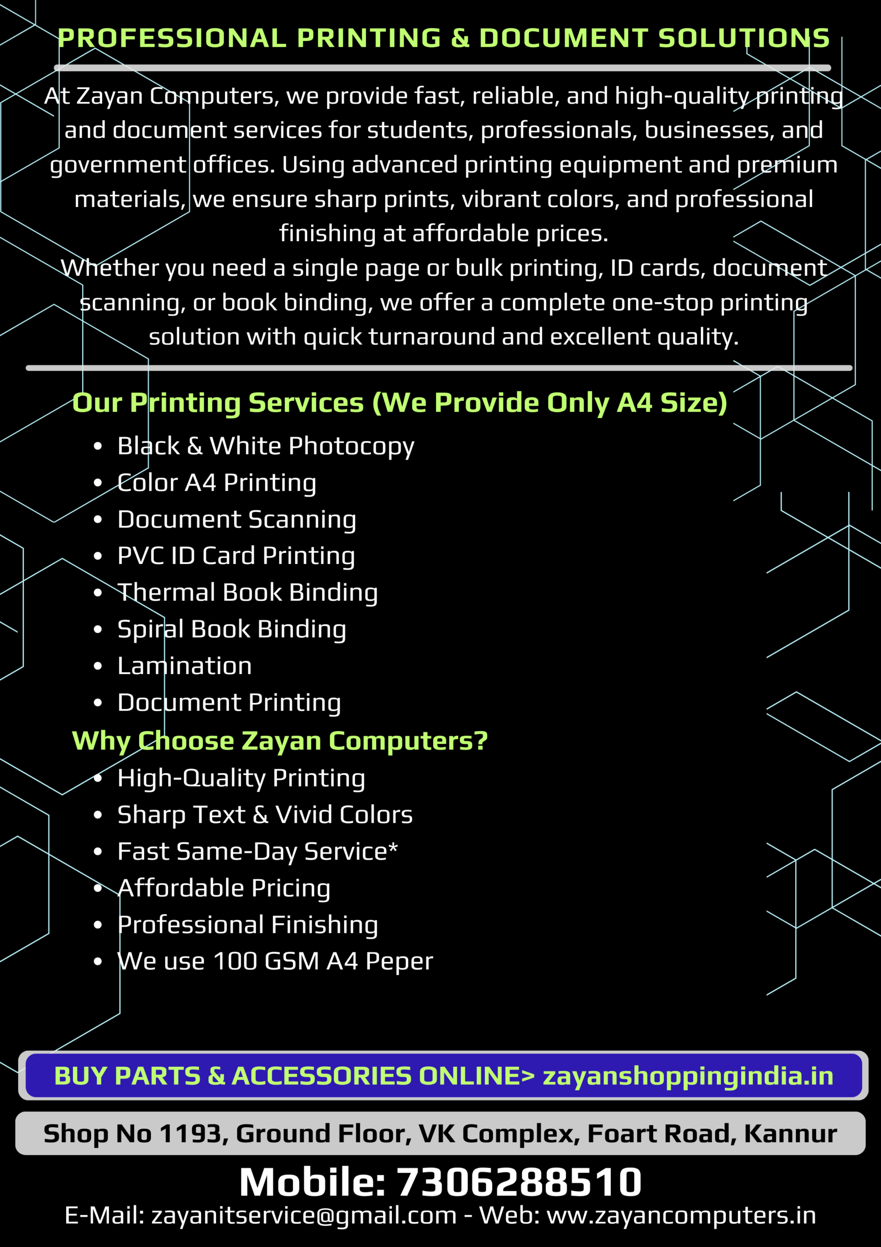 8 Zayan Computers